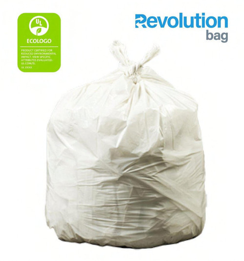 Can Liner 28X45 IN Natural Plastic 0.58MIL 250/Case