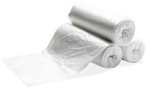 Can Liner 38X64 IN Clear Plastic 4MIL Roll 50/Roll