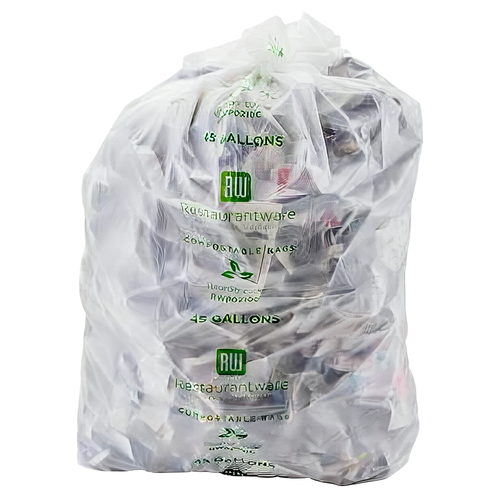 Can Liner 40X46 IN Natural Plastic 250/Case