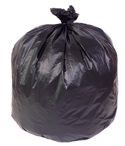 Can Liner 30X37 IN Black Plastic 10MIC 250/Case