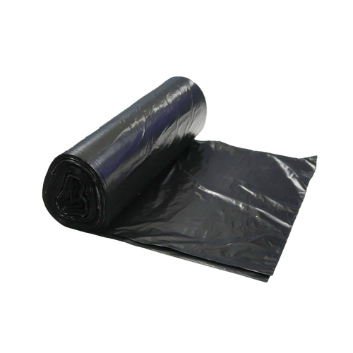Victoria Bay Can Liner 33X44 IN 30-35 GAL Black Plastic 1.5MIL 20 Count/Roll 5 Rolls/Case