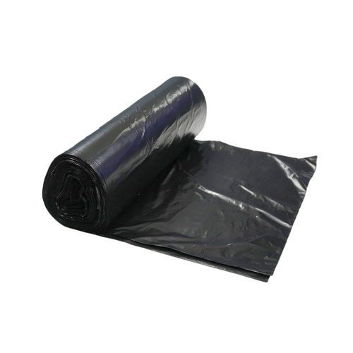 Victoria Bay Can Liner 33X46 IN 30-35 GAL Black Plastic 1.9MIL 10 Count/Roll 10 Rolls/Case