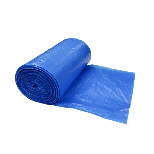 Victoria Bay Can Liner 30X36 IN 20-30 GAL Blue Plastic 0.9MIL 20 Count/Roll 10 Rolls/Case
