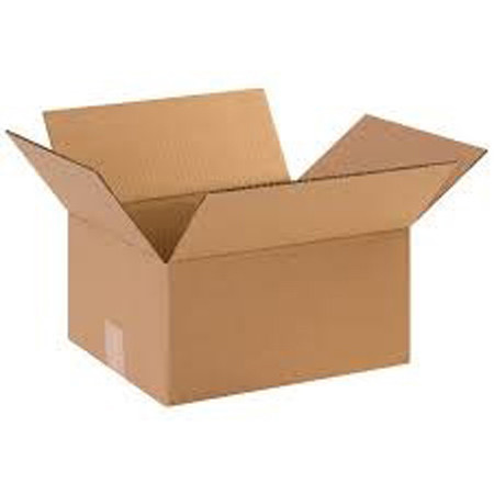 Regular Slotted Container (RSC) 12X10X6 IN Kraft Corrugated Cardboard 25/Bundle