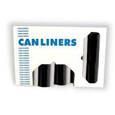 Heritage Can Liner 33X39 IN 33 GAL Black Reprocessed Resin 1.2MIL 100/Case