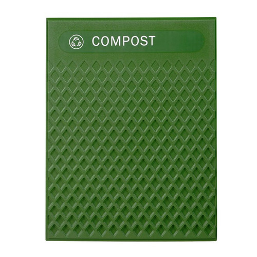 Decorative Panels 20.72X0.50X27.95 IN Green Resin Medium Capacity 1/Each