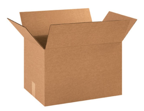 Regular Slotted Container (RSC) 21.75X14.75X14 IN Kraft Corrugated Cardboard C-Flute 32ECT 1/Each