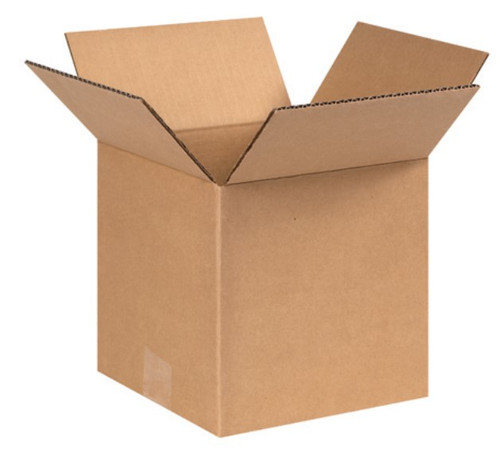 Regular Slotted Container (RSC) 10X10X10 IN Kraft Corrugated Cardboard C/A-Flute 32ECT 25 Count/Bundle 560 Count/Pallet