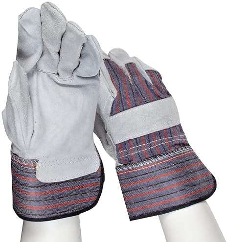 Gloves Mens Extra Large (XL) Leather Palm 1/Dozen