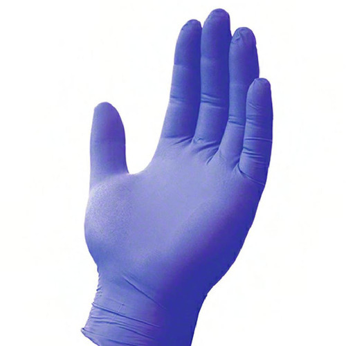 Safety Zone® Non-Medical Gloves Medium (MED) Indigo Nitrile Powder-Free 100 Count/Box 10 Box/Case