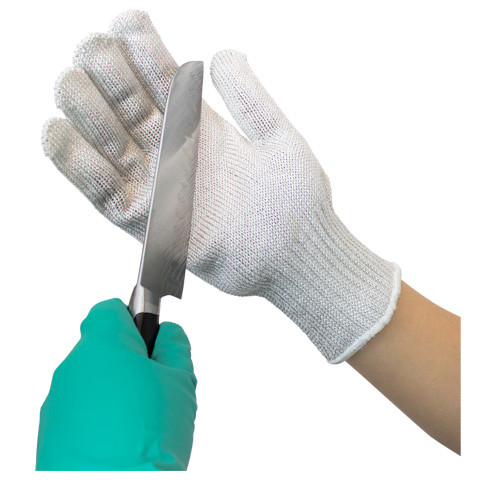 Gloves XL White Cut Resistant Knit Blade Guard 1/Each
