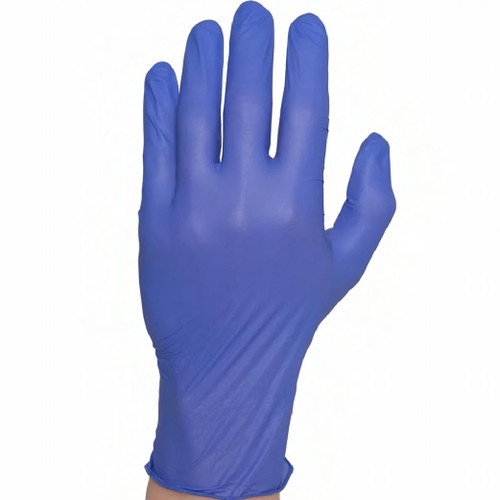 Safety Zone® Examination Gloves Small (SM) Blue Violet 4MIL Micro Texture Nitrile Powder-Free 100 Count/Box 10 Box/Case