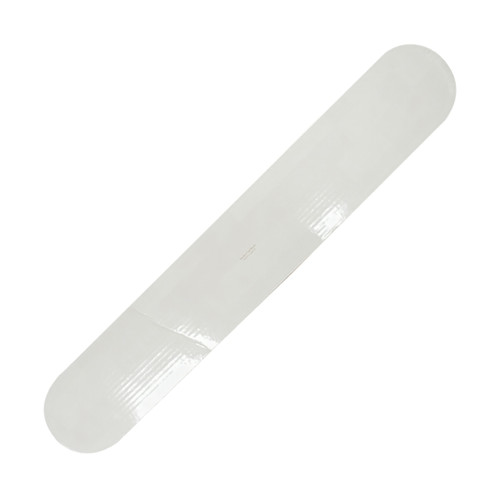 Signature Food Boards® Hoagie & Sub Board 36X6 IN Corrugated Cardboard White Rectangle Heavy Duty 51ECT 100/Case
