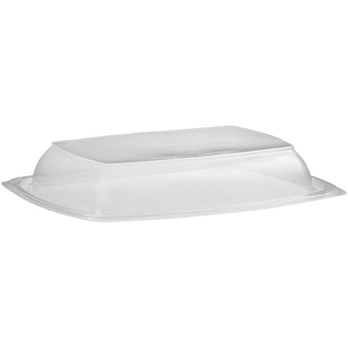 Lid High Dome 11X8X1.88 IN PP Clear Rectangle For 46 OZ Container 150/Case