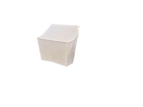 French Fry Cup & Scoop Paper White 1000/Case