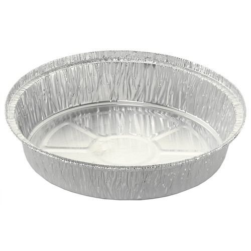 JCO Take-Out Container Base 7.125X7.125X1.75 IN Aluminum Silver Round 500/Case