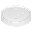 Lid Flat Paperboard White Round For 8-16 OZ Tall Container 1000/Case