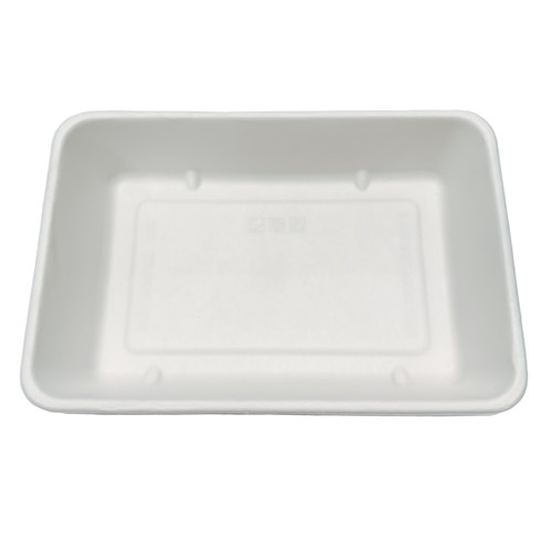 Victoria Bay Take-Out Container 30 OZ 6X9 IN Sugarcane Pulp Fiber Rectangle 50 Count/Pack 6 Packs/Case 300 Count/Case