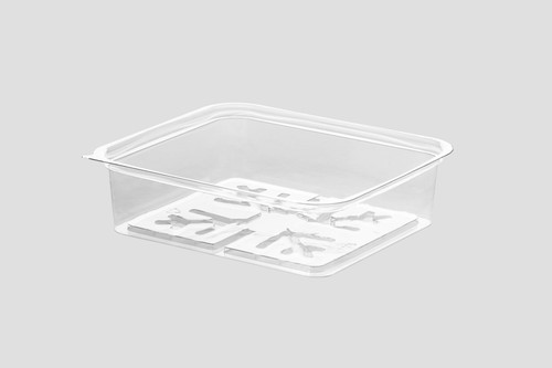 Produce Tray Base 16 OZ Plastic 540/Case