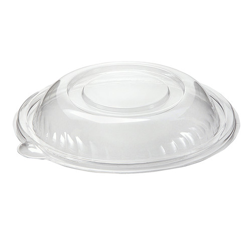 WNA CaterLine® Lid Dome 9 IN PET Clear Round For 48 OZ Salad Container 200/Case