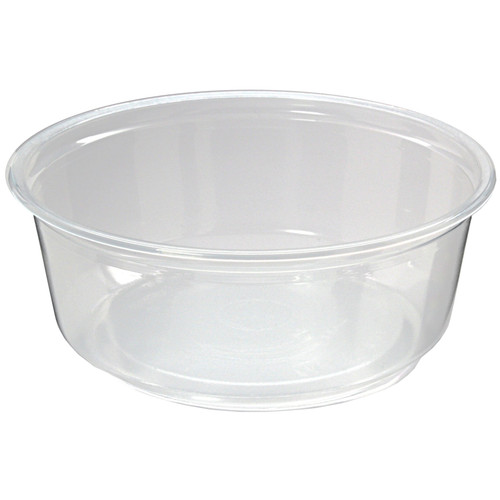 Deli Container Base 8 OZ PP Clear 500/Case