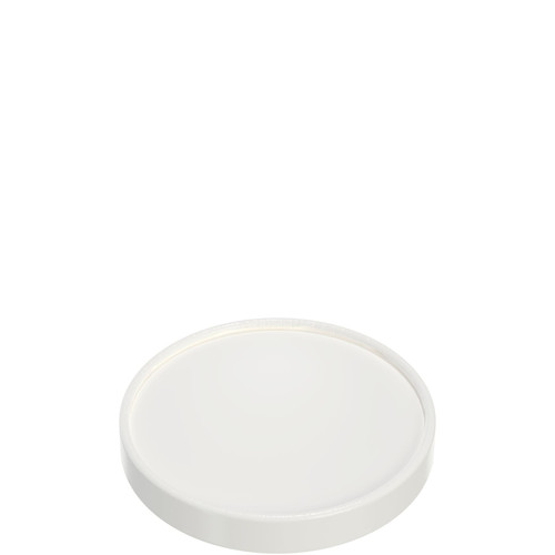 Solo® Flexstyle® Lid Double Sided Poly Paper (DSP) White For 32 OZ Container Not Vented 25 Count/Bag 20 Bags/Case