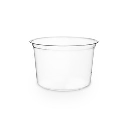 Deli Container 16 OZ PLA Clear Round Bulk 500/Case