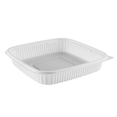 Take-Out Container Base 36 OZ PP White 300/Case