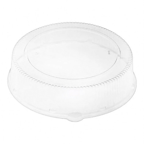 Lid Dome 16X3.9 IN PET Clear Round For Serving Tray 50/Case