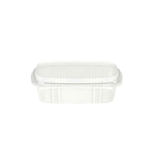 SelloPlus Deli Container Hinged With Dome Lid Medium (MED) 24 OZ Clear 200/Case