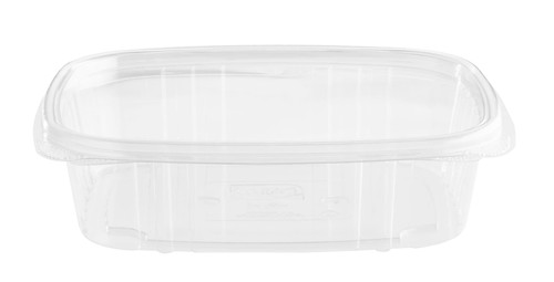 Deli Container Hinged 24 OZ PET Clear 200/Case
