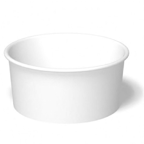 Bucket & Tub Base 54 OZ Paper White Round 450/Case