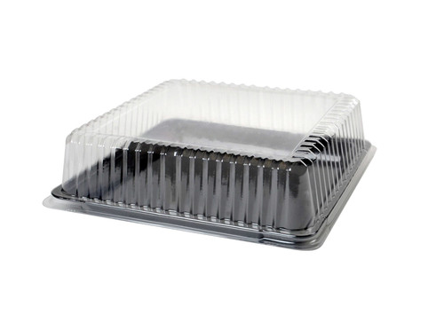 Lid Dome 14X14 IN PET Clear Square For Serving Tray 40/Case