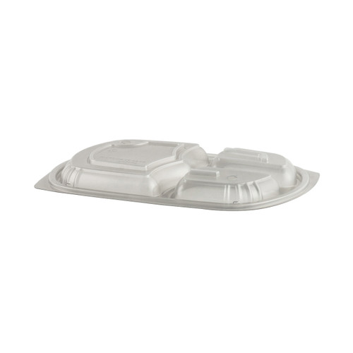 MicroRaves® Lid Dome PP Clear For Container Microwave Safe Anti-Fog 250/Case
