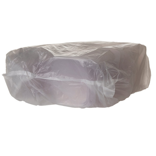 Deli Container Hinged 24 OZ PLA Clear Rectangle 200/Case