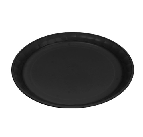 Conserve Serving Tray 12 IN Black Round 25/Case
