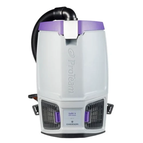 GoFit 6 Backpack Vacuum 6 QT With Xover Multi-Surface Two-Piece Wand Tool Kit