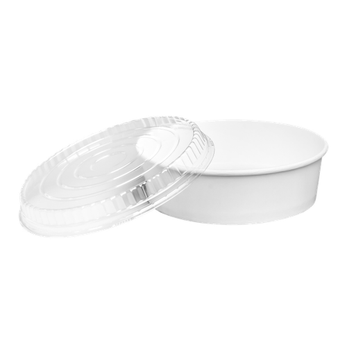Lid OPS For 48 OZ Short Paper Bucket 270/Case