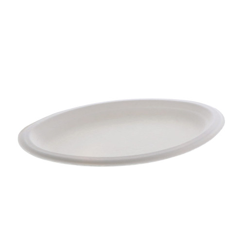 Serving Tray 7.5X10X1 IN Molded Fiber White 500/Case