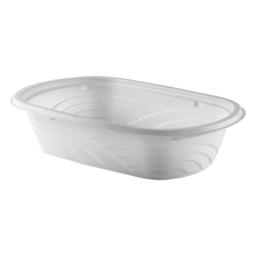 MicroRaves® Take-Out Container Base 9X6 IN Natural 252/Case