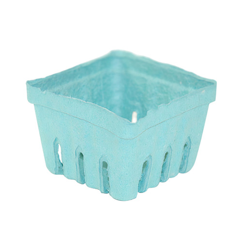 Berry Basket 16 OZ Molded Fiber Green 500/Case