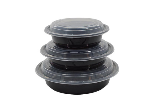 Take-Out Container 24 OZ Plastic Round 120/Case