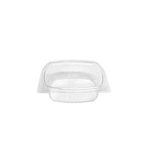 Deli Container Hinged 12 OZ RPET Clear 200/Case