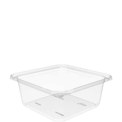 Dart® TamperGuard™ Cold Deli Container Hinged 32 OZ PET Clear 75 Count/Bag 4 Bags/Case 300 Count/Case
