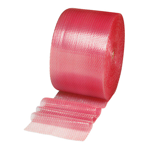 BubbleWrap® Bubble Cushioning 12IN X500FT Pink Plastic 4/Bundle