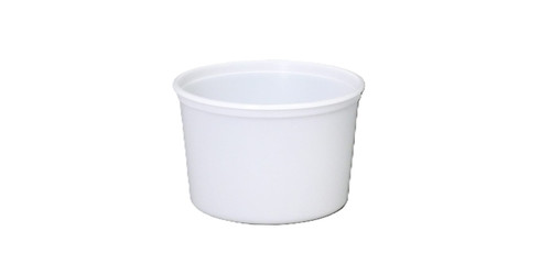 Deli Container Base 64 OZ Plastic Clear Round 100/Case