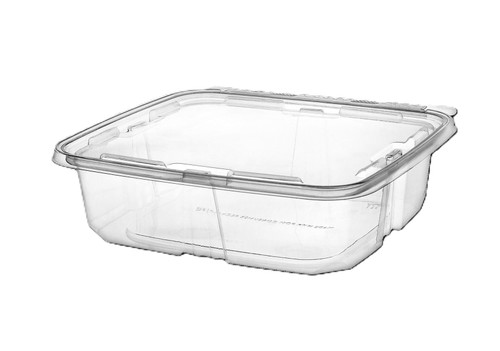 Deli Container Hinged 48 OZ Tear-Away Tamper-Evident 176/Case