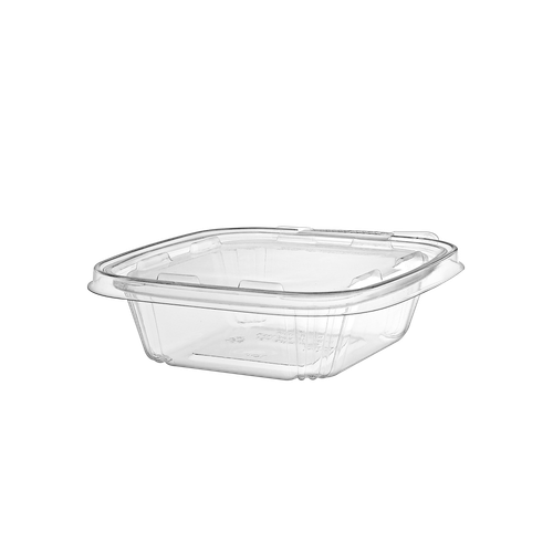 Deli Container Hinged 8 OZ Tear-Away Tamper-Evident 240/Case