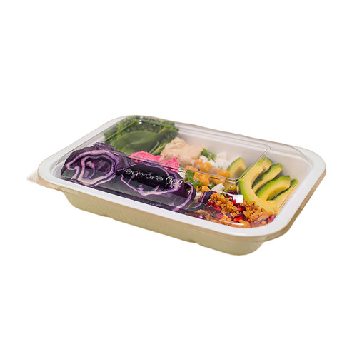 Lid Plastic For Container Size 5 600/Case