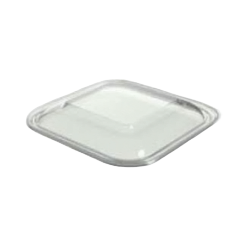 Thermosource Tooling Lid 9.25X9.25 IN 1 Compartment Plastic Clear For Container 400/Case
